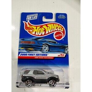 NIP Hot Wheels 2000 First Edition 1:64 Die Cast 1999 Isuzu Vehicross SUV